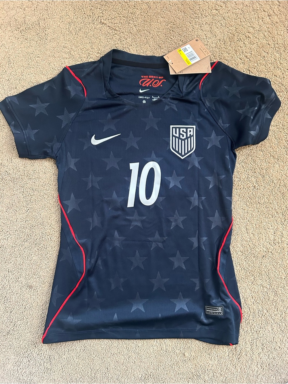Nike Navy USA Soccer Jersey